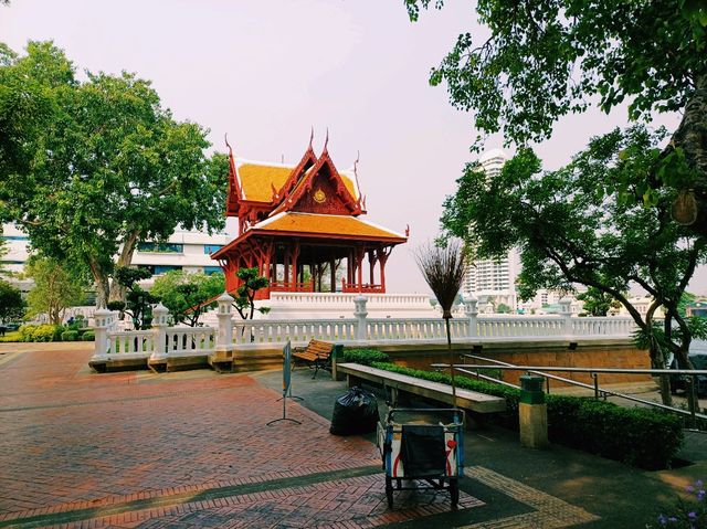 泰國曼谷湄南河畔公園歷史堡壘建築博物館一日遊行程，欣賞湄南河壯麗河景，了解當地風土人情，適合打卡拍照📸