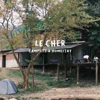โฮมสเตย์เล็ก ๆ ในเชียงใหม่วิวน้ำตก Le Cher Campsit