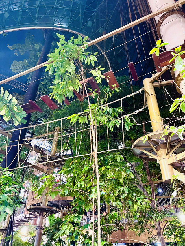 “Urban Jungle Escape: Treetop Thrills at 1 Utama’s Rainforest”
