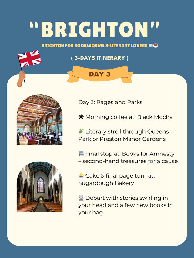 Brighton 3-days itinerary 💓