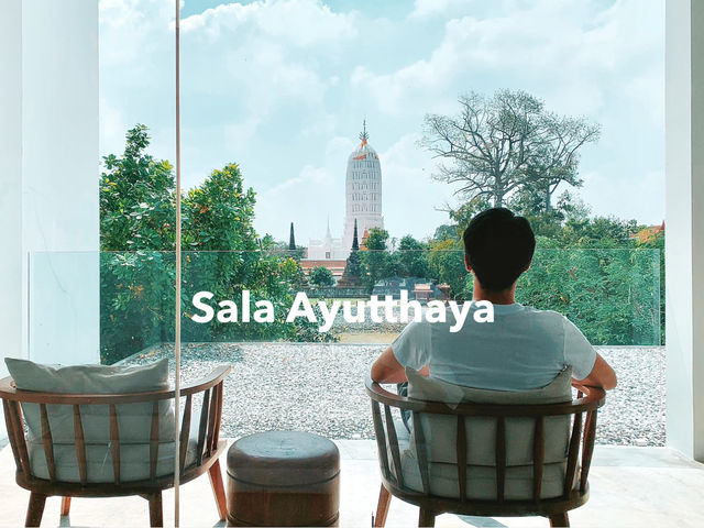 Sala Ayutthaya นอนชมวิววัด กลางสายฝน