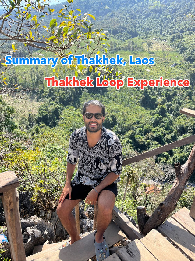 Summary of Thakhek,Laos & Thakhek Loop Experience