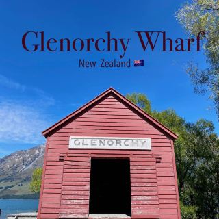 Glenorchy: The Iconic Red Shed at the "Gateway to Paradise"! 🏞️🚤