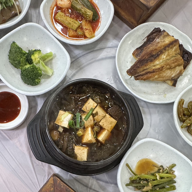 강원도 원주 뽕잎밥 맛집 섬강한우촌