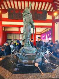 Cultural and Inspirational temple Senso-ji in Asakusa, Tokyo