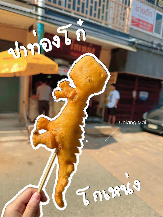  ปาท่องโก๋โกเหน่ง ไดโนเสาร์กรอบ ที่เชียงใหม่ 🦖🦖