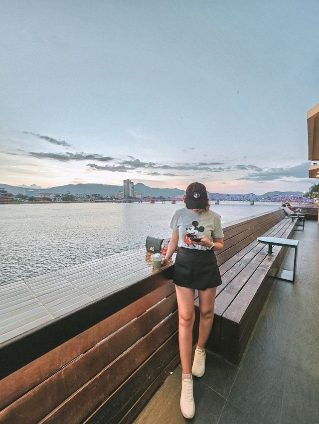 Sunset Sips at Starbucks Kampot ☕🌅