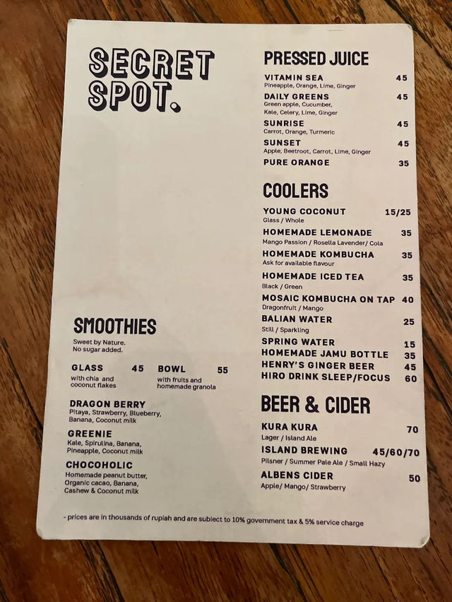 Secret Spot! Bali’s Cozy Corner of Clean Eating