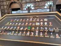 The hall of Secret Edition Pop Mart toys