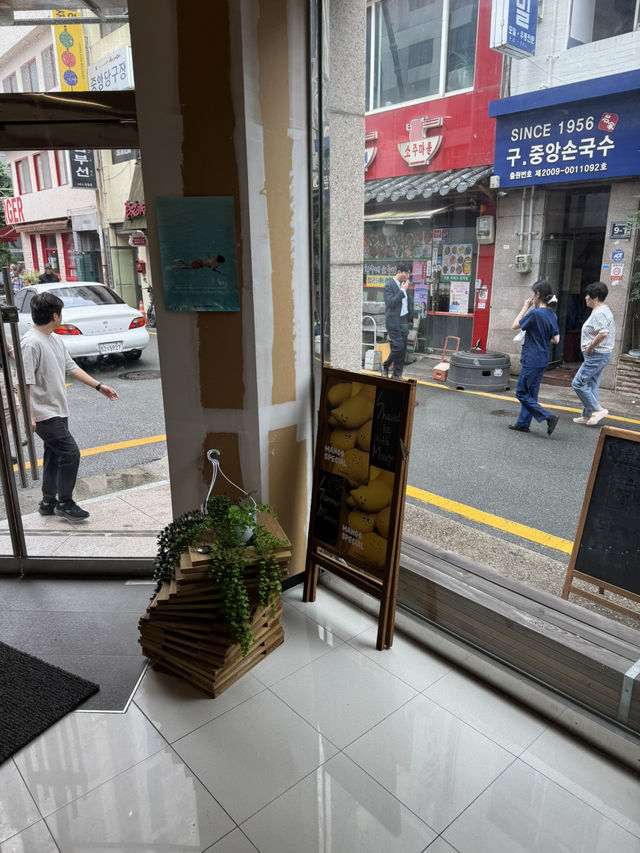 부산 중앙동 맛있는 카페 추천!!