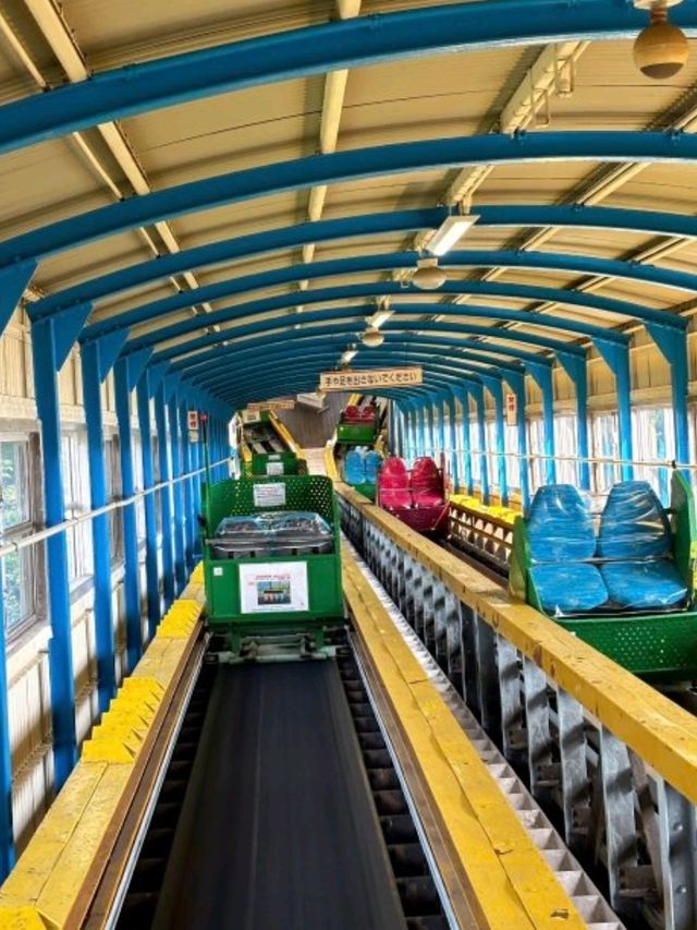 神戶須磨浦山上遊樂園🎢🌊 山頂有單軌車