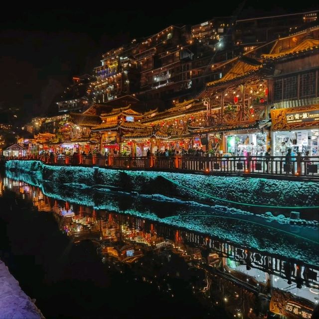 Xijiang Town at Night Is Straight Up Magic