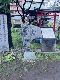 A serene and historic Shinto shrine located near Aomori Bay