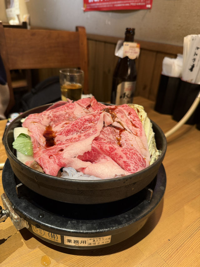 【日本廣島】高質壽喜燒推介🍲🐮CP值高！和牛入口即溶🤤