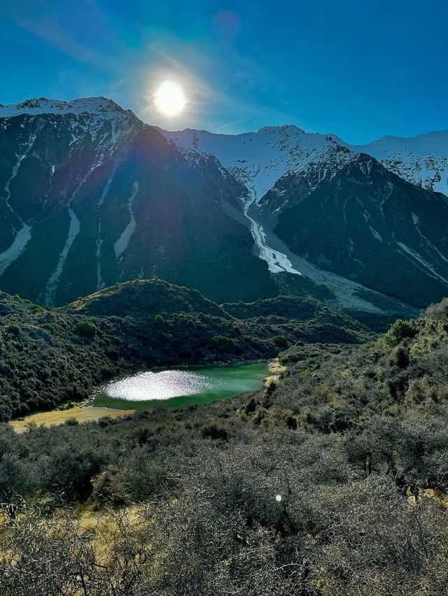 Exploring the Blue Lakes and Tasman Glacier Walks in Canterbury