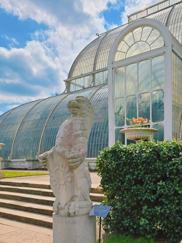 영국 왕립식물원 큐 가든의 대형 온실, 팜 하우스 영국 왕립식물원 큐 가든의 대형 온실, 팜 하우스