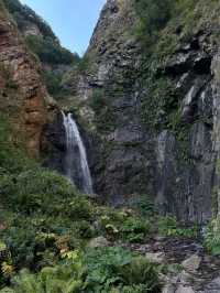 Marvel at the Stunning Gveleti Waterfall in Kazbegi, Mtskheta-Mtianeti