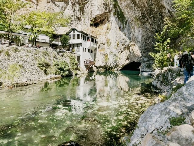 Kravica Waterfall, a popular natural attraction in Bosnia and Herzegovina.