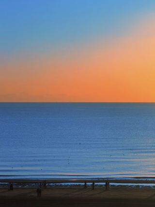 The sunrise by the seaside is the lowest-cost romance ❤️‍🔥 