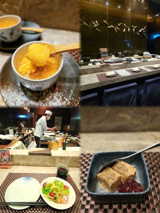 Kaika Sushi & Teppanyaki Surprise Offer Lunch Omakase🍣✨

From Ginza, Tokyo "Teppanyaki Kaiga" Teppanyaki きかいか. Omakase sushi chef prepares 15-course set

Let's have an appetizer first
Ginger slices, pickled vegetables, miso soup and salad🥗

Crab meat chawanmushi
The silky steamed egg, mixed with crab meat, has a white fruit at the bottom. The taste is very outstanding and rich texture 👍.

Sushi or hand rolls
True abalone sushi, interstitial fish sushi, deep sea pond fish sushi, tuna sushi, fresh sashimi sushi, left mouth fish sushi, toga sushi, mackerel hand rolls, nine-knot shrimp sushi
The overall ingredients are fresh and delicious

Iwate Prefecture seaweed
Iwate Prefecture seaweed is a highlight: the light yellow seaweed is smooth, sweet and creamy, the top layer is sprinkled with snow salt, which completely enhances the natural sea salty taste.

Carp soup udon
Dessert ~ fern cake with red beans

The environment in Tsim Sha Tsui The One is also very good, we go on Sunday at noon and there will be many people.
Sitting at the bar, you can enjoy the exquisite sushi made by the master. It is worth mentioning that the master has interactive communication with the guests, and each dish is clearly introduced.
The experience was pleasant and surprising

📍 Kaika Sushi & Teppanyaki (Teppanyaki Kaika)
Address: 19/F, The ONE, 100 Nathan Road, Tsim Sha Tsui