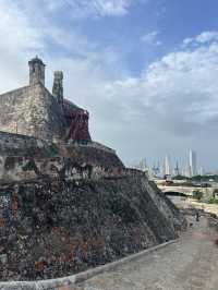 Fortress Towering Over the City of Cartagena 