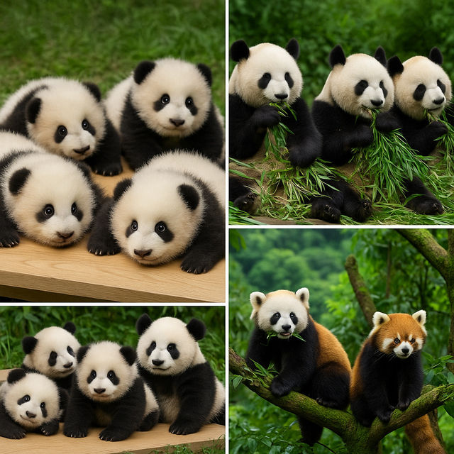 Chengdu Giant Pandas 🐼 Have you ever seen Red Pandas? Chengdu Giant Pandas 🐼 Have you ever seen Red Pandas?