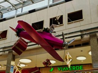 🎄✈️ Christmas with a twist at Patio Olmos Shopping, Córdoba