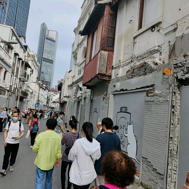 Cat Art in Shanghai's Fangbang Middle Road