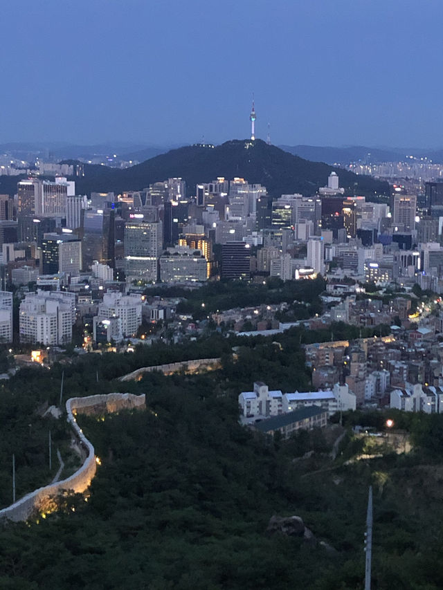 서울 도심속에서 가벼운 등산을!