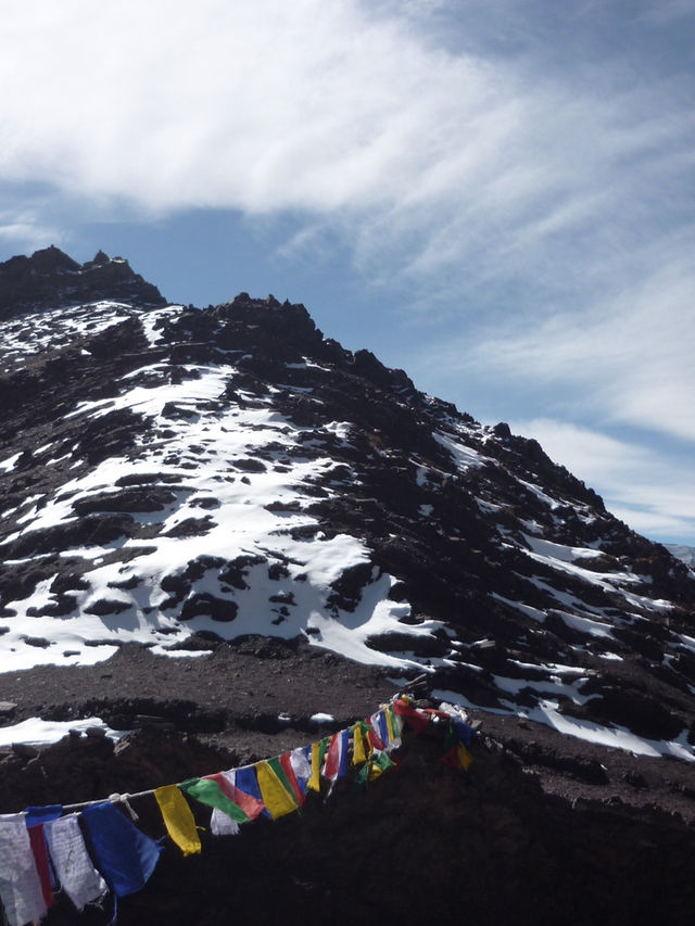 Trekking a Himalayan Pass Near Rumbak Village