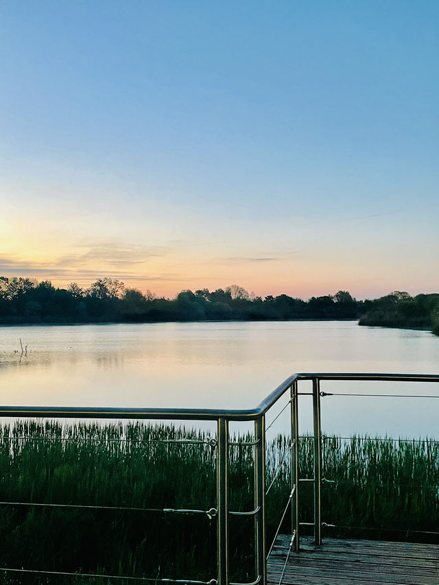 waking up with this breathtaking lake view 