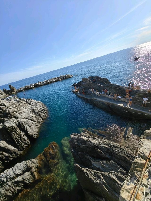 意大利五漁村～明信片景Manarola 