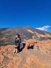 Walking on Mars? Nope — This Is Mount Etna🌋