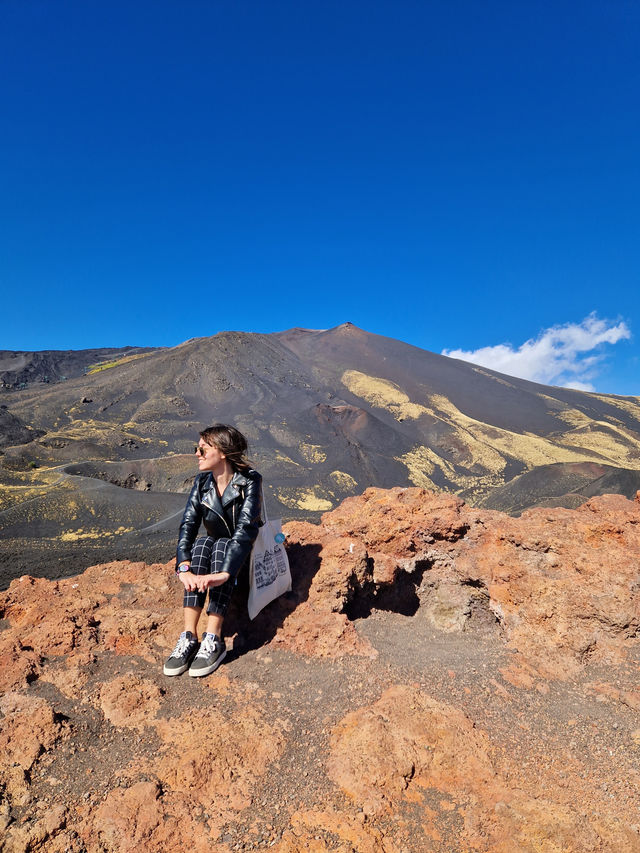 Walking on Mars? Nope — This Is Mount Etna🌋