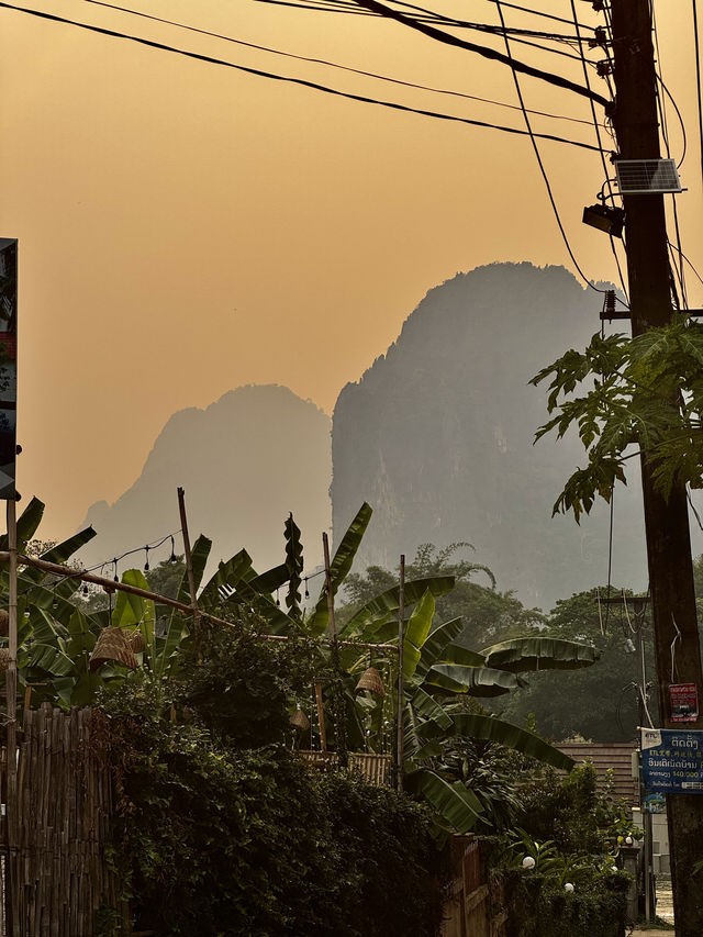 In Laos: Vang Vieng a must do 