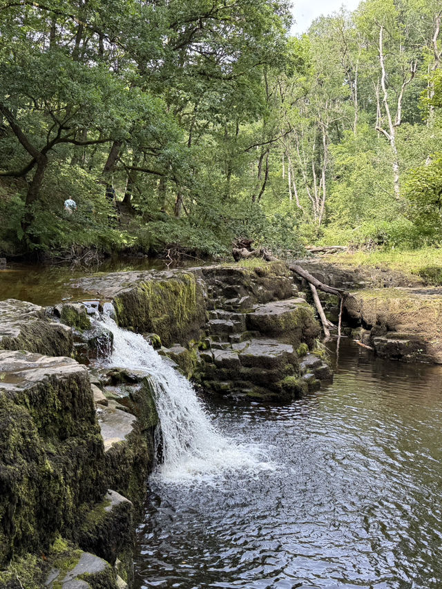 Waterfall Country In The Beautiful Brecon Beacons, A Natural Wonder Of Wales 