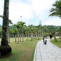 Lianhuashan park greenery 💜