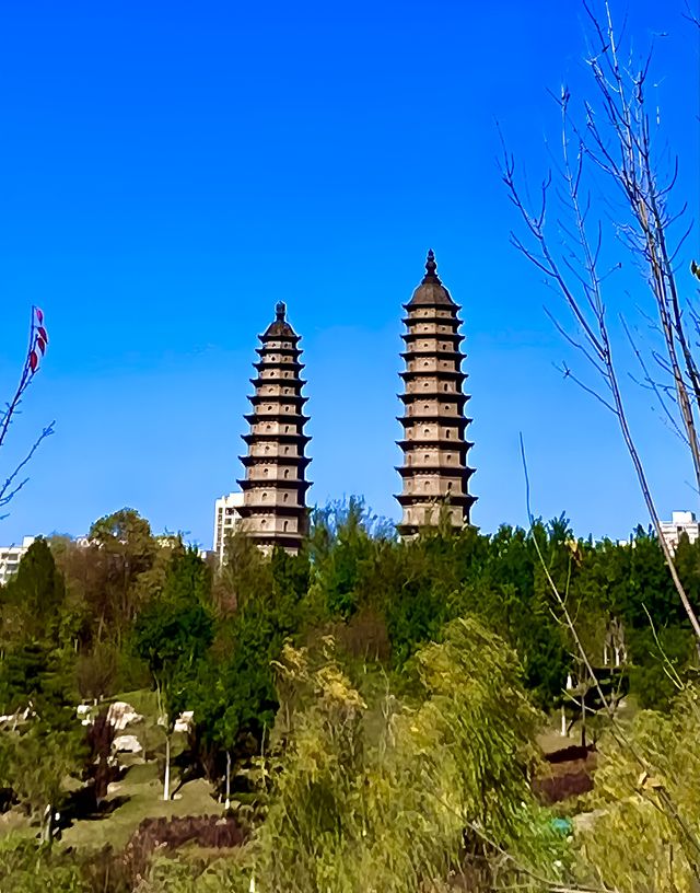 太原雙塔公園秋景（三）