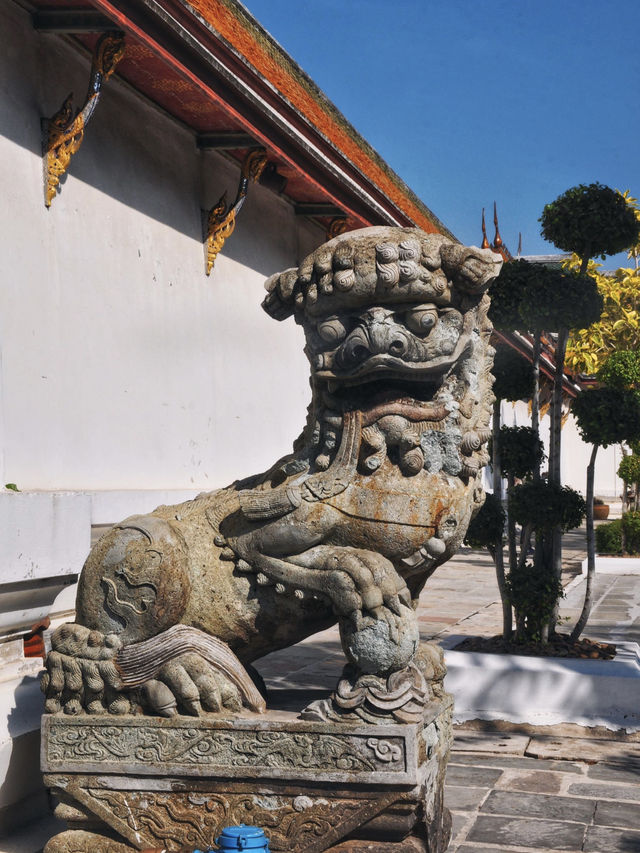 泰國旅遊｜曼谷地標-蘇泰寺與大秋千