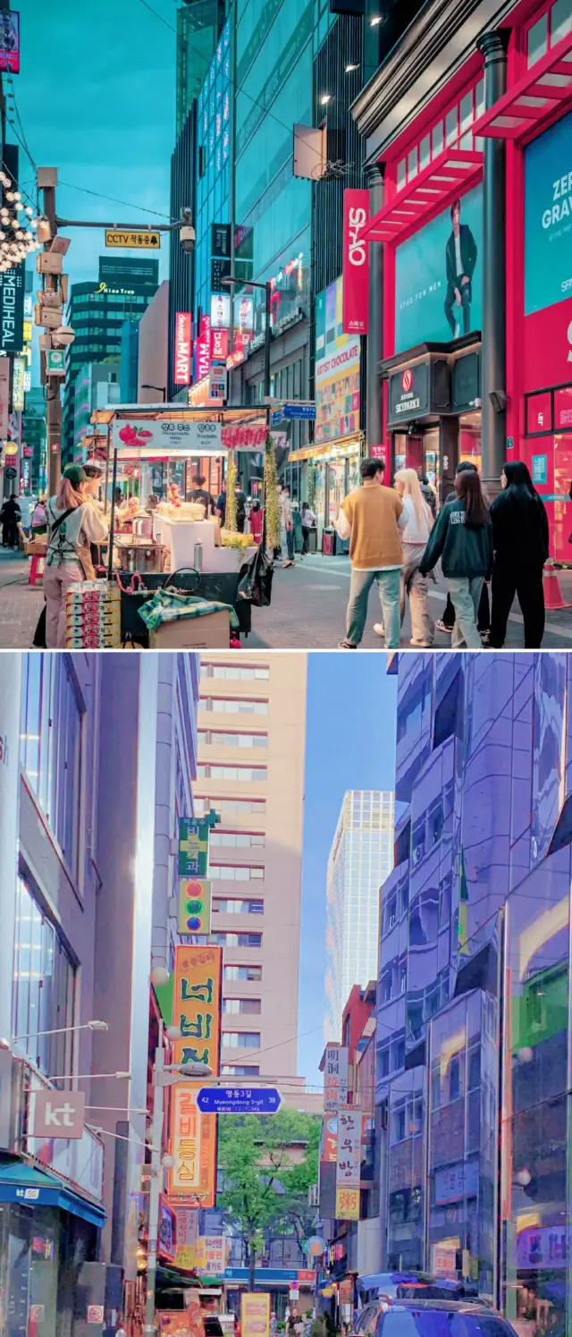 ซอย Myeongdong ในโซล, โลกของการ์ตูน