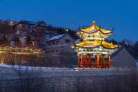 吉林這動漫感的夜景，一秒帶你穿越回古代