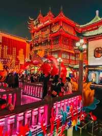 被上海豫園燈會驚豔到了，新年氛圍感瞬間拉滿！