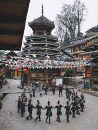 貴州宰蕩古村，小學生作業是學唱歌