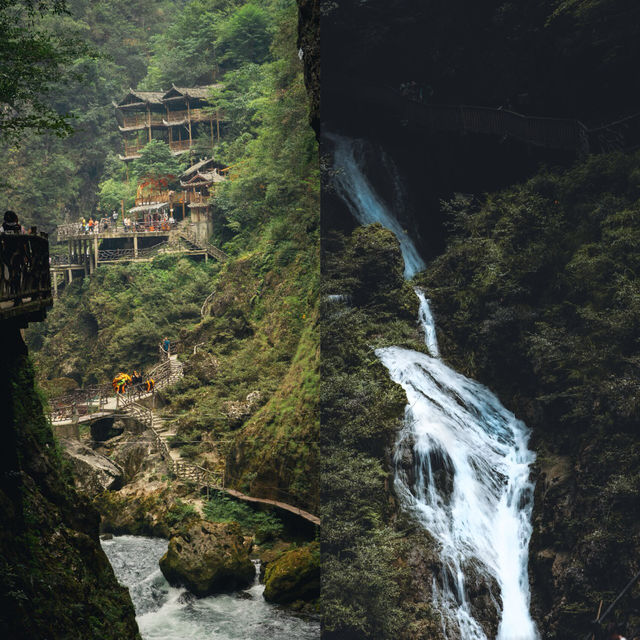 夢裡的場景竟然在貴州-銅仁大峽谷