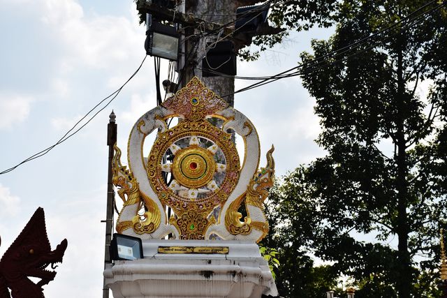 清邁古城別具一格的寺廟～盼道寺