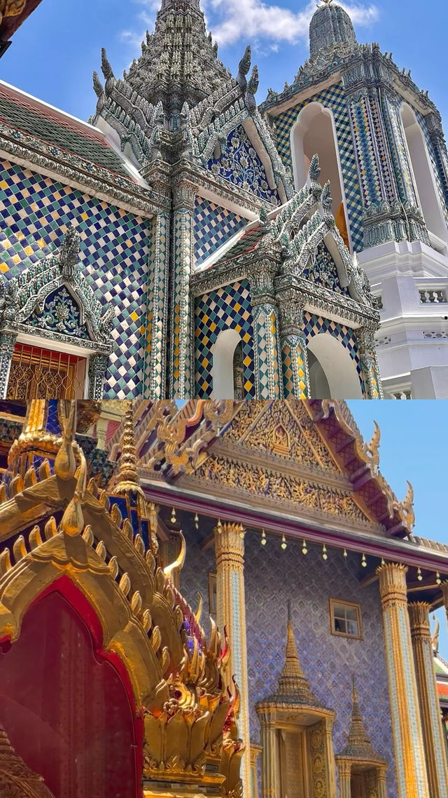 曼谷大皇宮|遠看是震撼，近看是信仰