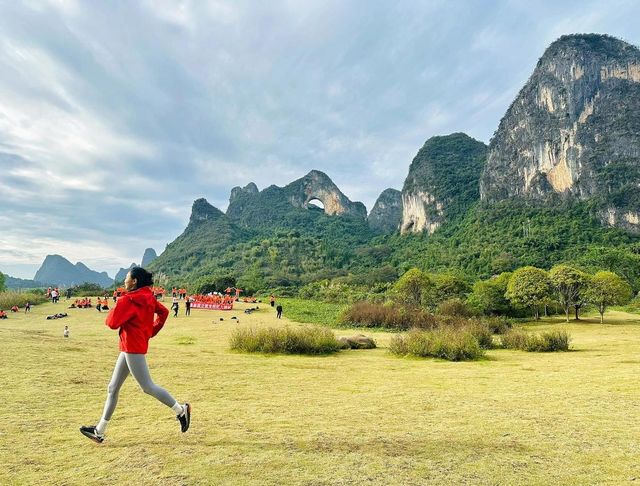 陽朔月亮山最美觀景地