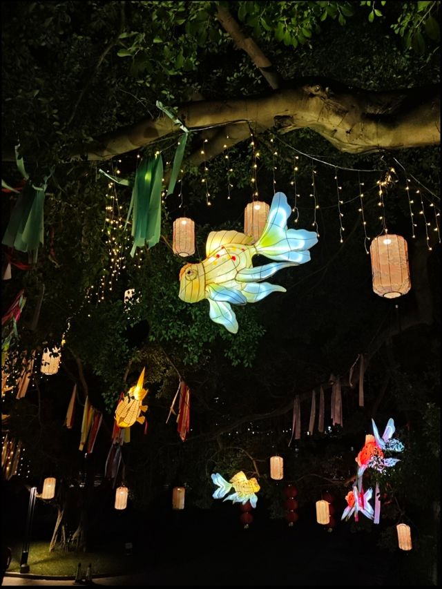 廣州｜嶺南印像園 夜游賞燈去感受嶺南文化！
