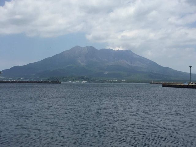 日本鹿兒島縣鹿兒島市～櫻島火山巍然聳立、薩摩好風光！