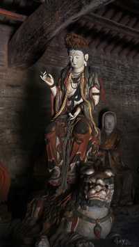 山西崇慶寺，讓我們一睹活生生的彩塑吧!